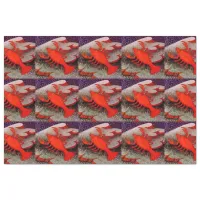 Cancer the Crab Zodiac Sign Birthday Party Tissue Paper