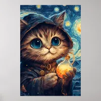 A Magical Cat Poster