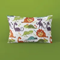 Cute Dinosaurs Pattern Dino Boys Room Pillow Case