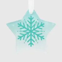 Myasthenia Gravis Warrior Snowflake Ornament