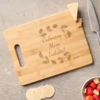 Mother's Day Gift  Personalizable Kitchen Utensils Cutting Board