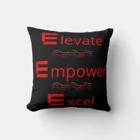 Motivational Throw Pillow