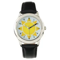 Cheery Yellow Sun Watch