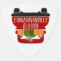 Thanksgiving Truck Guitar Pick