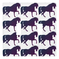 Horses Light Switch Cover