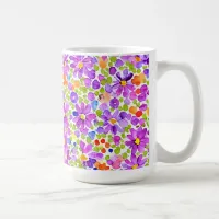 Mod Colorful Flower  Coffee Mug