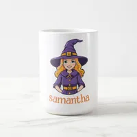 Customizable Halloween Witch Coffee Mug