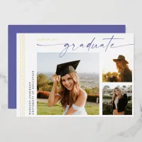 Signature Graduate | Photo Foil Grad Announcement