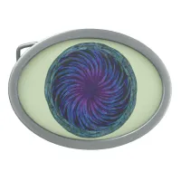 Ethereal Swirl Belt Buckle