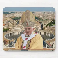Pope Benedict XVI with the Vatican City Mouse Pad