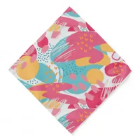 Colorful Abstract Bandana