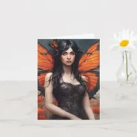 Butterfly Woman, All Occasions Card