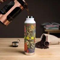 Wildflower With Butterfly Garden Water Bottle