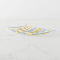 Trendy Modern Boho Chic Stripes Trinket Tray