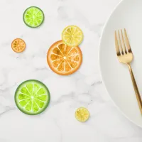 Summer Fruit Lemon, Lime, Orange ID537 Confetti