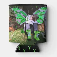 Lyme Disease Warrior Angel or Fairy  Can Cooler
