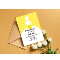 Yellow Bridal Shower Invitation