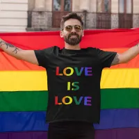 Love is Love LGBT Pride T-Shirt