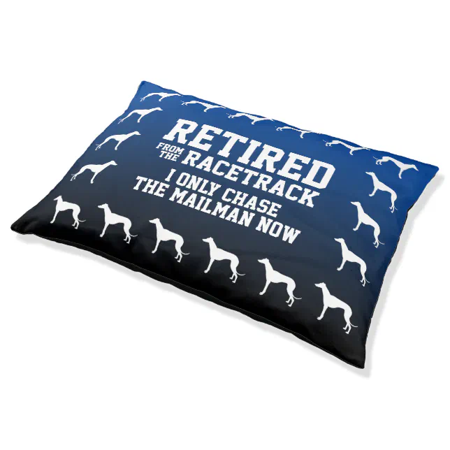 Funny Greyhounds Retired from the Racetrack Pet Bed