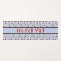 Personalized Fall Yoga Mat