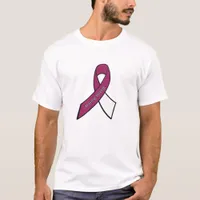 Throat, Neck Head Cancer Awareness Ribbon Shirt