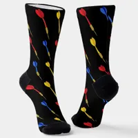 Darts Player Darts Patterned Socks