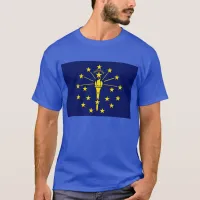 State Flag of Indiana T-Shirt