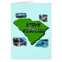 South Carolina Map, Photos and Text