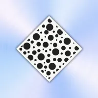 Black Polka Dots on White | Napkins