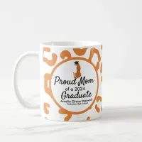 Graduation Proud [Family Member] leopard print Coffee Mug