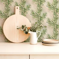 Rosemary Sprigs Kitchen Wallpaper