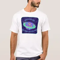 Space Is My Kind of Place Funny Astro Cartoon T-Shirt