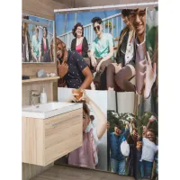 Photo shower Personalize your own pictures Shower Curtain