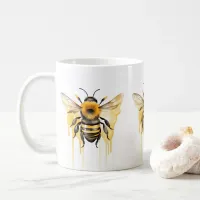 Bee Wildlife & Nature Water Color Set Coffee Mug