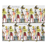 Ancient Egypt Pharaohs Lavish Ormamentation Duvet Cover