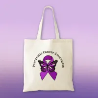 Pancreatic Cancer Awareness | Butterfly   Tote Bag