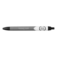 Charcoal Gray Promotional Merchandise Logo Branded Pen