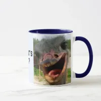 Funny Ostrich Bird Photo What's Up Mug