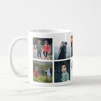 Best Grandpa Ever Script Name Photo Collage Gift Coffee Mug