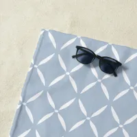 Modern Preppy Pattern Beach Towel