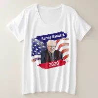 Bernie Sanders for President 2020 Election Plus Size T-Shirt