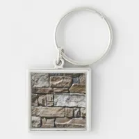 Limestone Rock Wall Keychain