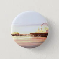 Santa Monica Pier Sunrise Button