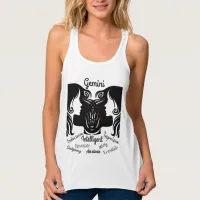 Horoscope Sign Gemini Traits Twins Tank Top