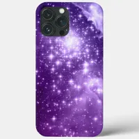 Purple Magic Stars iPhone 13 Pro Max Case