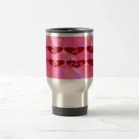 Best Mom in Hearts Travel Mug