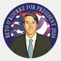 Beto O'Rourke for President 2020 Support Stickers