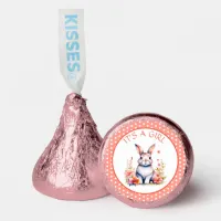 Bunny Rabbit in Flowers It's a Girl Baby Shower Hershey&#174;'s Kisses&#174;