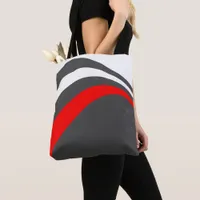 Trendy summer minimalist Stripes Tote Bag