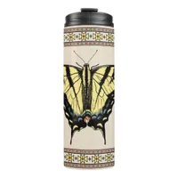 Southwestern Yellow Swallowtail Butterfly Thermal Tumbler